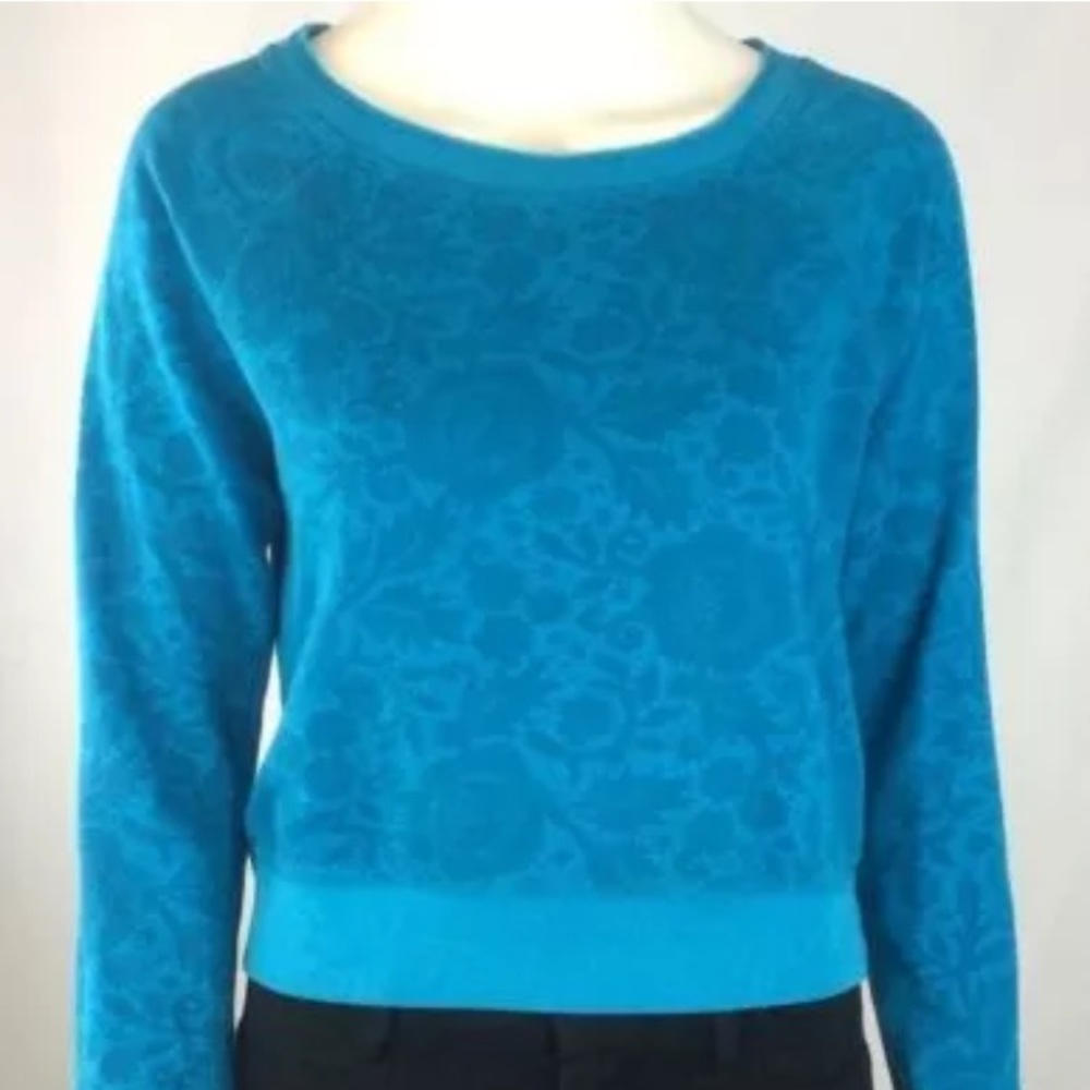 Aeropostale Yoga Blue Sweatshirt Jrs Womans Top
